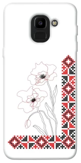 Чехол на Samsung J600F Galaxy J6 (2018) Вышиванка на смартфон фото 1 из 1
