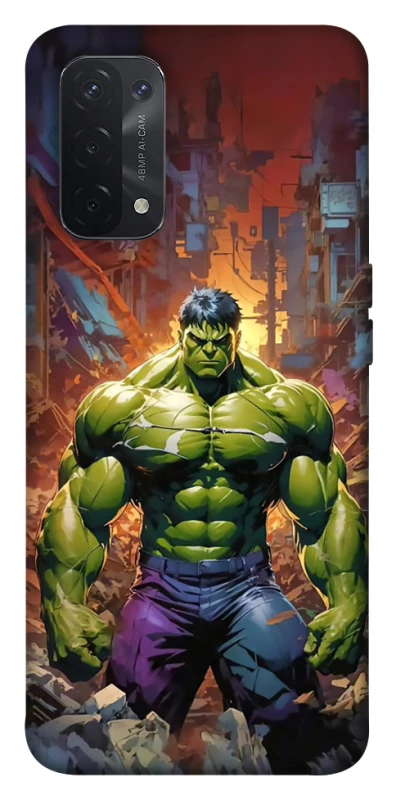 Чехол на Oppo A54 5G / A74 5G Hulk фото 1 из 1