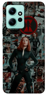 Чохол на Xiaomi Redmi Note 12 4G Black Widow фото 1 з 1