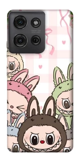 Чохол на Motorola Moto G75 All Labubu 2 фото 1 з 1