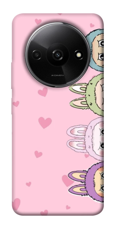Чохол на Xiaomi Redmi A3 All Labubu 4 фото 1 з 1