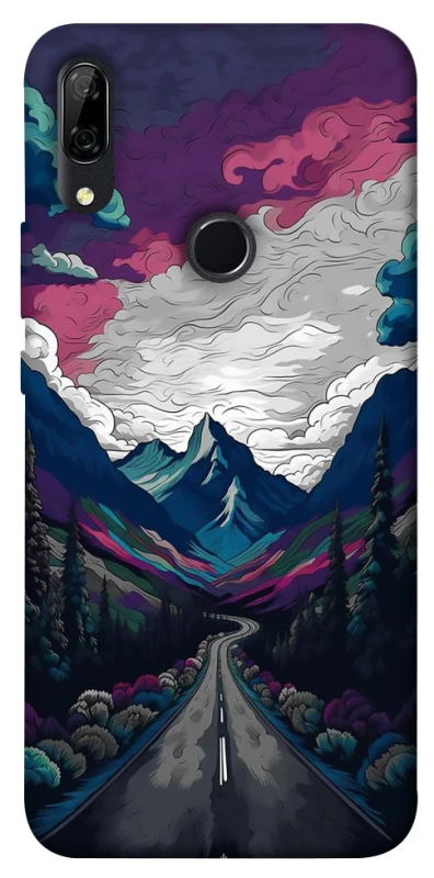 Чехол на Huawei P Smart Z Нарисованные горы фото 1 из 1