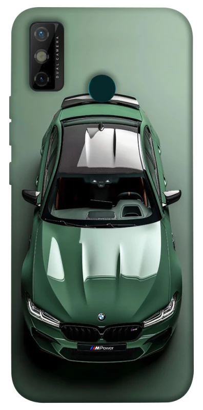 Чехол на TECNO Spark 6 Go BMW green фото 1 из 1