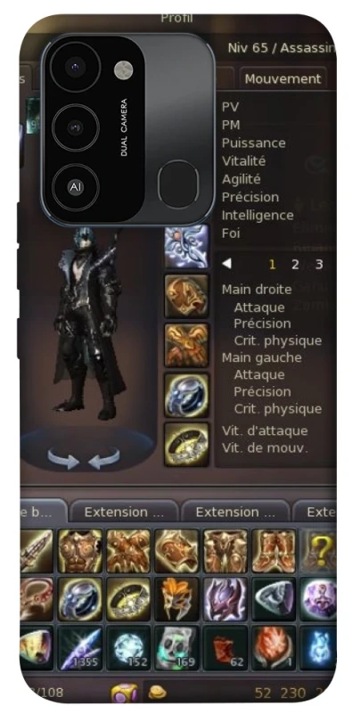 Чехол на TECNO Spark 8C Character Menu ver.1 фото 1 из 1