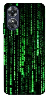 Чохол на Oppo A17 Matrix Code фото 1 з 1