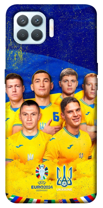 Чехол на Oppo F17 Pro Сбоная Украины v2 фото 1 из 1