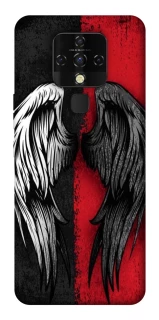 Чехол на TECNO Camon 16 SE Angel and Devil фото 1 из 1
