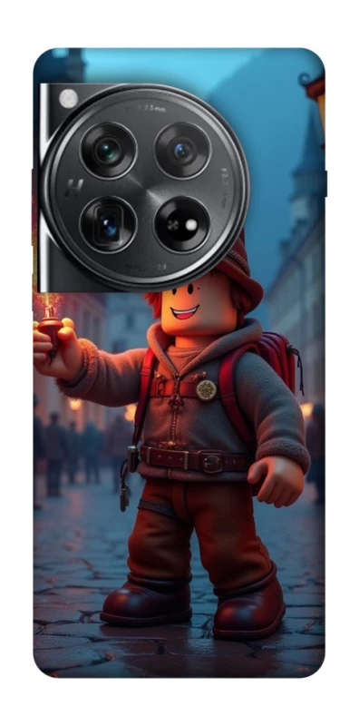 Чохол на OnePlus 12 Roblox Fire Logo Blue Flames фото 1 з 1