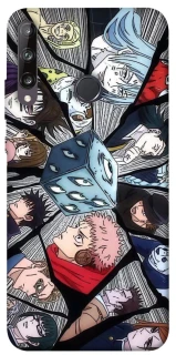 Чехол на Huawei P40 Lite E jujutsu kaisen v4 фото 1 из 1