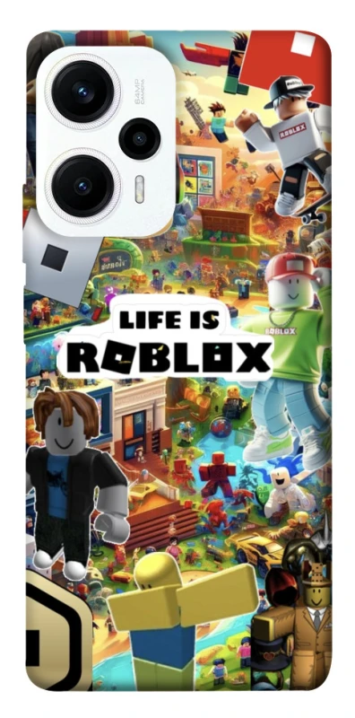 Чохол на Xiaomi Poco F5 / Note 12 Turbo Life is Roblox фото 1 з 1