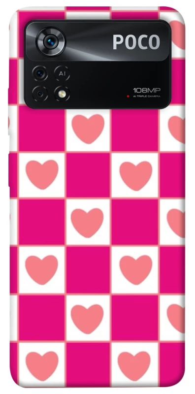 Чохол на Xiaomi Poco X4 Pro 5G Chess heart фото 1 з 1