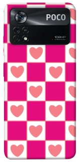 Чехол на Xiaomi Poco X4 Pro 5G Chess heart фото 1 из 1
