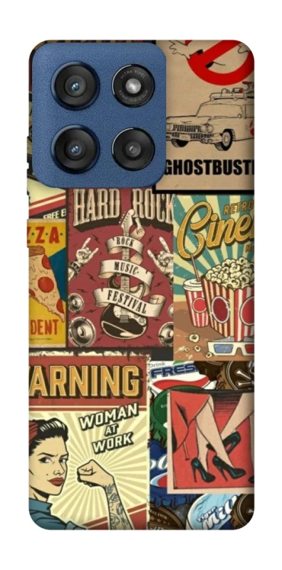 Чохол на Motorola Edge 60 Stylus Retro collage ver.2 фото 1 з 1