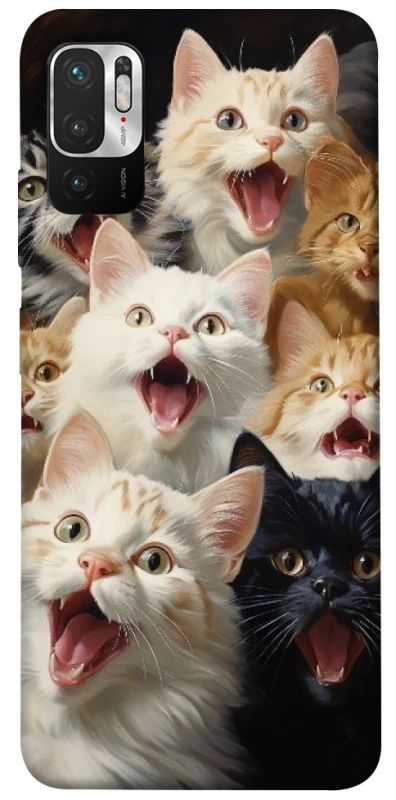 Чохол на Xiaomi Redmi Note 10 5G Коти фото 1 з 1
