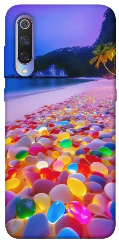 Чохол на Xiaomi Mi 9 Каміння світиться на березі фото 1 з 1