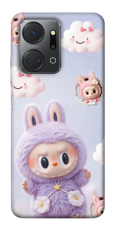 Чехол на Huawei Honor X7a Labubu & clouds фото 1 из 1