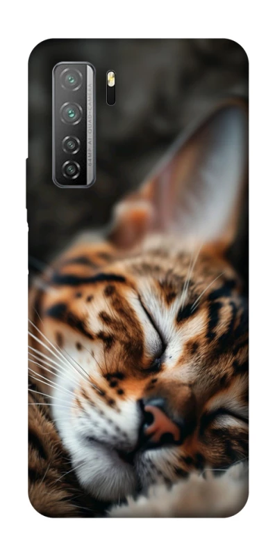 Чехол на Huawei Nova 7 SE Cat paws фото 1 из 1