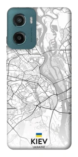 Чохол на Motorola Moto G06 Kiev white map фото 1 з 1