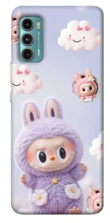 Чехол на Motorola Moto G60 Labubu & clouds фото 1 из 1