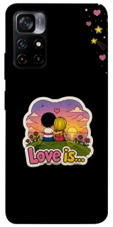 Чехол на Xiaomi Poco M4 Pro 5G Love is ver.5 фото 1 из 1