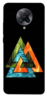 Чехол на Xiaomi Redmi K30 Pro / Poco F2 Pro Валькнут v4 фото 1 из 1