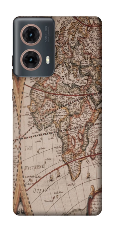 Чохол на Motorola Moto G85 Карта подорожей фото 1 з 1