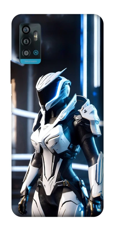 Чохол на ZTE Blade A71 Cyber space girl ver.6 фото 1 з 1