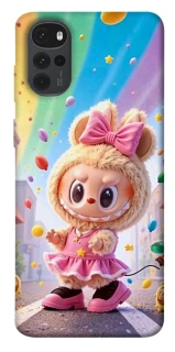 Чохол на Motorola Moto G22 Labubu rainbow фото 1 з 1