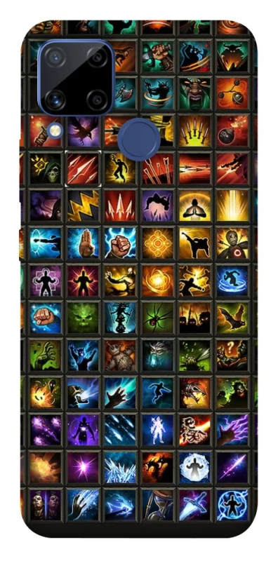 Чехол на Realme C15 Abilities menu ver.3 фото 1 из 1