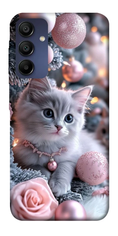 Чохол на Samsung Galaxy A15 4G/5G Christmas Kitty фото 1 з 1