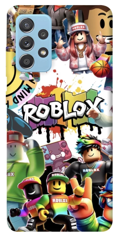 Чохол на Samsung Galaxy A52 4G / A52 5G Roblox Characters Collage фото 1 з 1