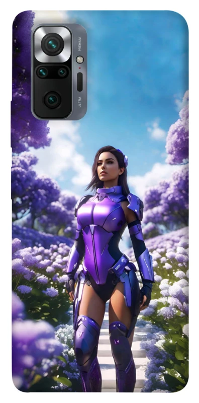 Чохол на Xiaomi Redmi Note 10 Pro Cyber space girl ver.4 фото 1 з 1