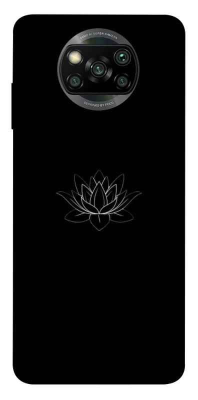 Чохол на Xiaomi Poco X3 NFC / Poco X3 Pro Black Lotus фото 1 з 1