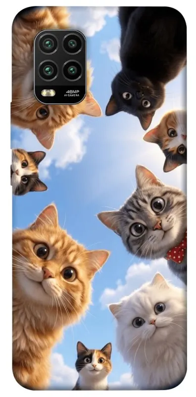 Чохол на Xiaomi Mi 10 Lite Cats фото 1 з 1
