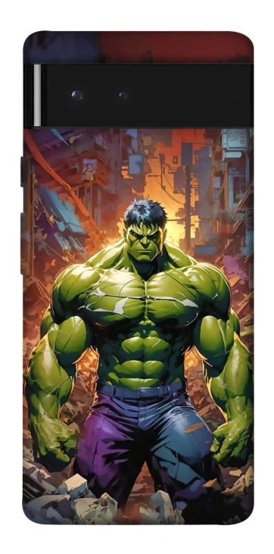 Чохол на Google Pixel 6 Hulk фото 1 з 1