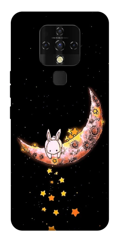 Чехол на TECNO Camon 16 SE Moon rabbit фото 1 из 1