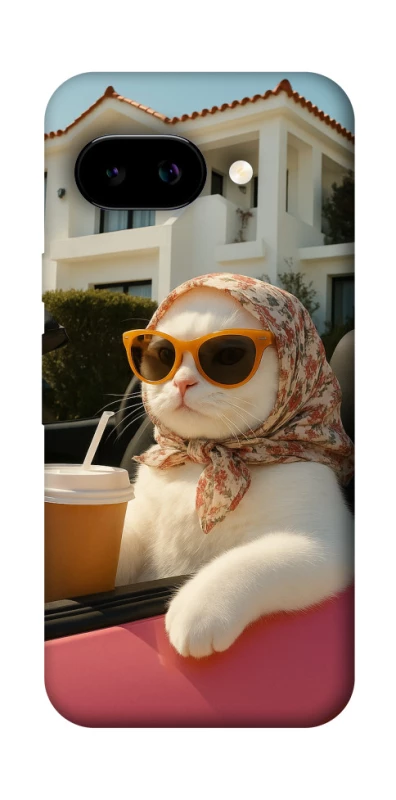 Чехол на Google Pixel 9a Stylish Cat Cruise фото 1 Чехол на Google Pixel 9a Stylish Cat Cruise фото 1 из 1