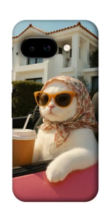 Чехол на Google Pixel 9a Stylish Cat Cruise фото 1 Чехол на Google Pixel 9a Stylish Cat Cruise фото 1 из 1