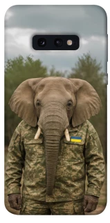 Чехол на Samsung Galaxy S10e Слон защитник фото 1 из 1