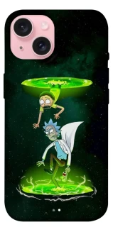 Чохол на Apple iPhone 15 (6.1") Rick and Morty фото 1 з 1