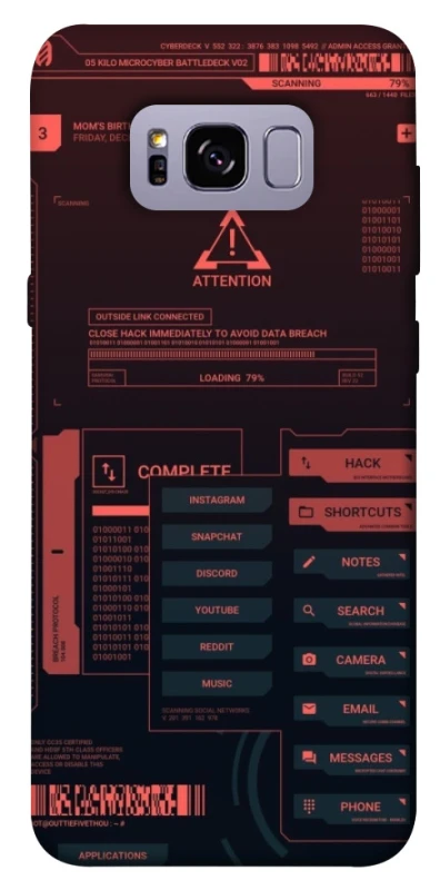 Чохол на Samsung G955 Galaxy S8 Plus Attention фото 1 з 1