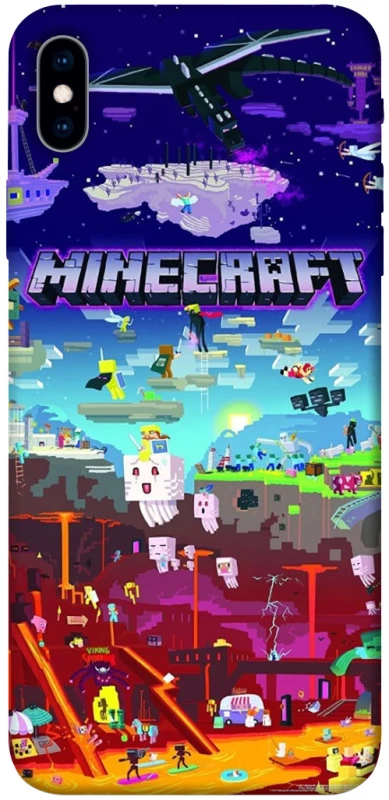 Чехол на Apple iPhone XS Max (6.5") Minecraft world фото 1 из 1