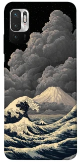 Чехол на Xiaomi Redmi Note 10 5G Japan mountains фото 1 из 1