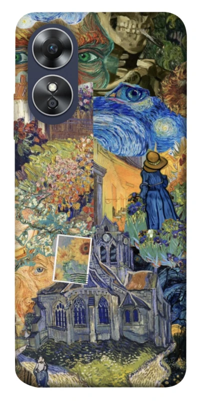 Чехол на Oppo A17 Van Gogh collage фото 1 из 1