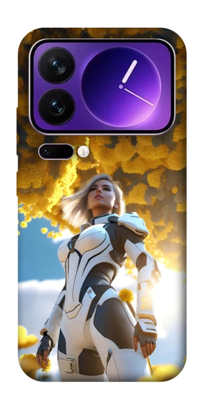 Чохол на Xiaomi 17 Pro Max Cyber space girl ver.3 фото 1 з 1