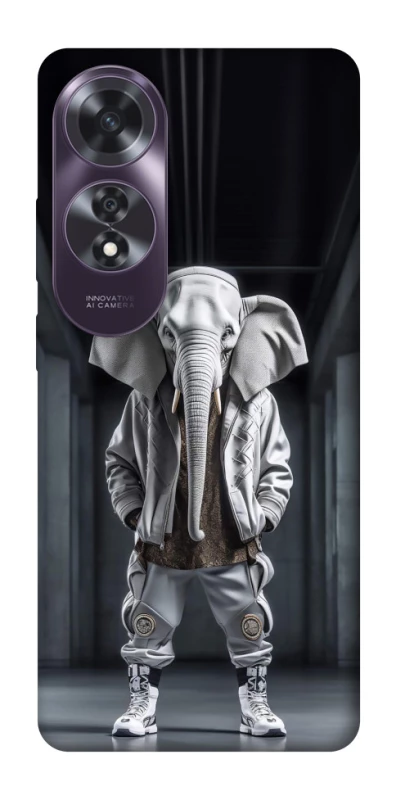 Чохол на Oppo A60 Слон v2 фото 1 з 1