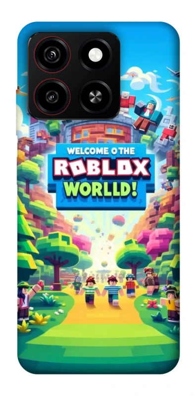 Чохол на ZTE Blade A35 4G Roblox World фото 1 з 1