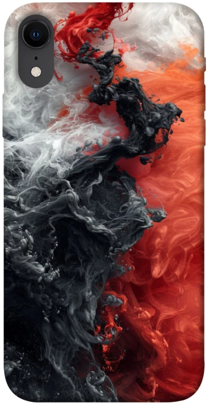 Чохол на Apple iPhone XR (6.1") Black and Red фото 1 з 1