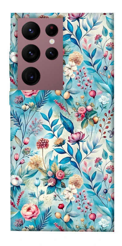 Чохол на Samsung Galaxy S22 Ultra Floral design ver.5 фото 1 з 1