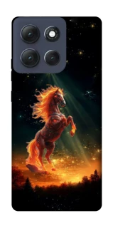 Чехол на Motorola Moto G86 Power Red Fire Horse ver.2 фото 1 из 1